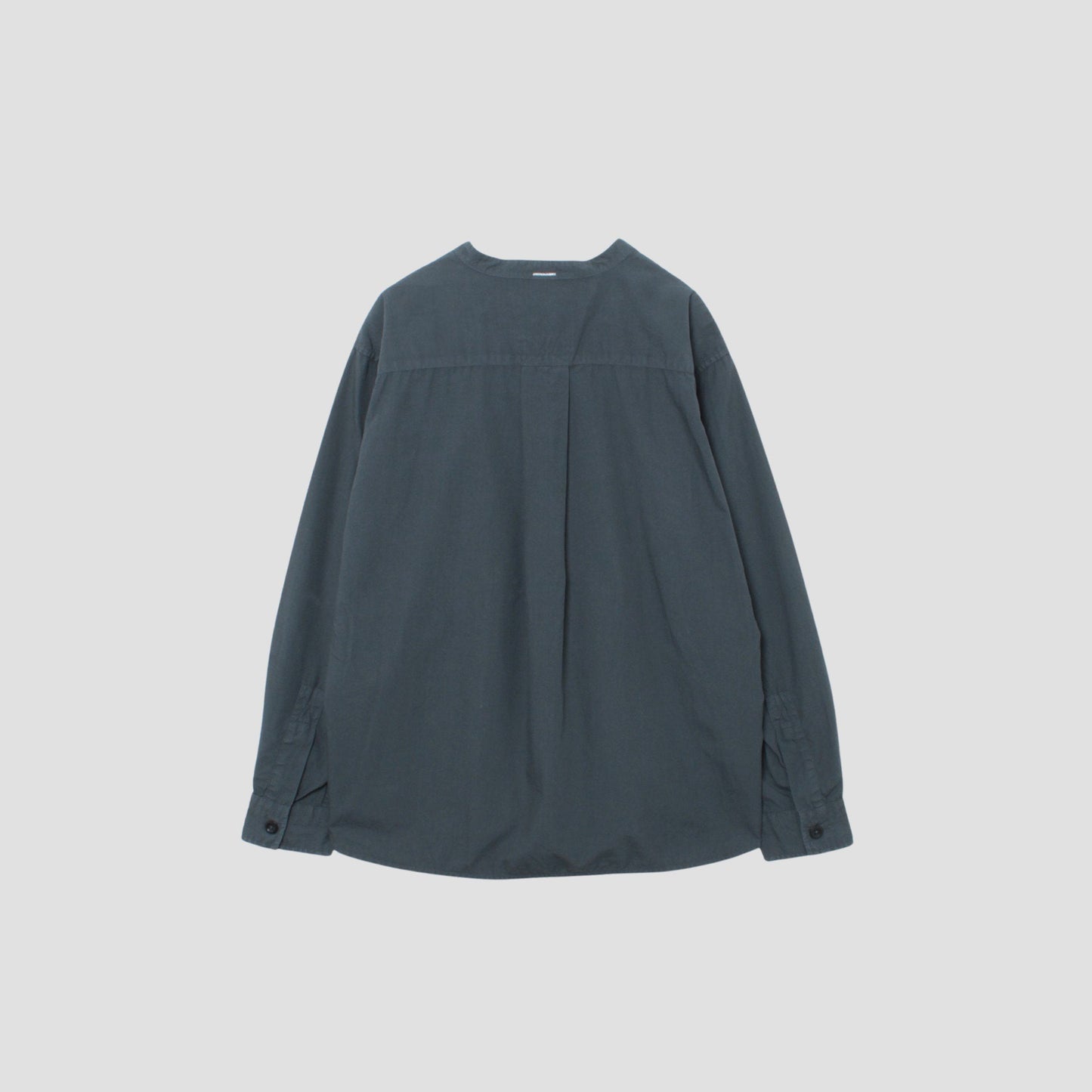 GARMENT DYE COTTON POPLIN SHIRT