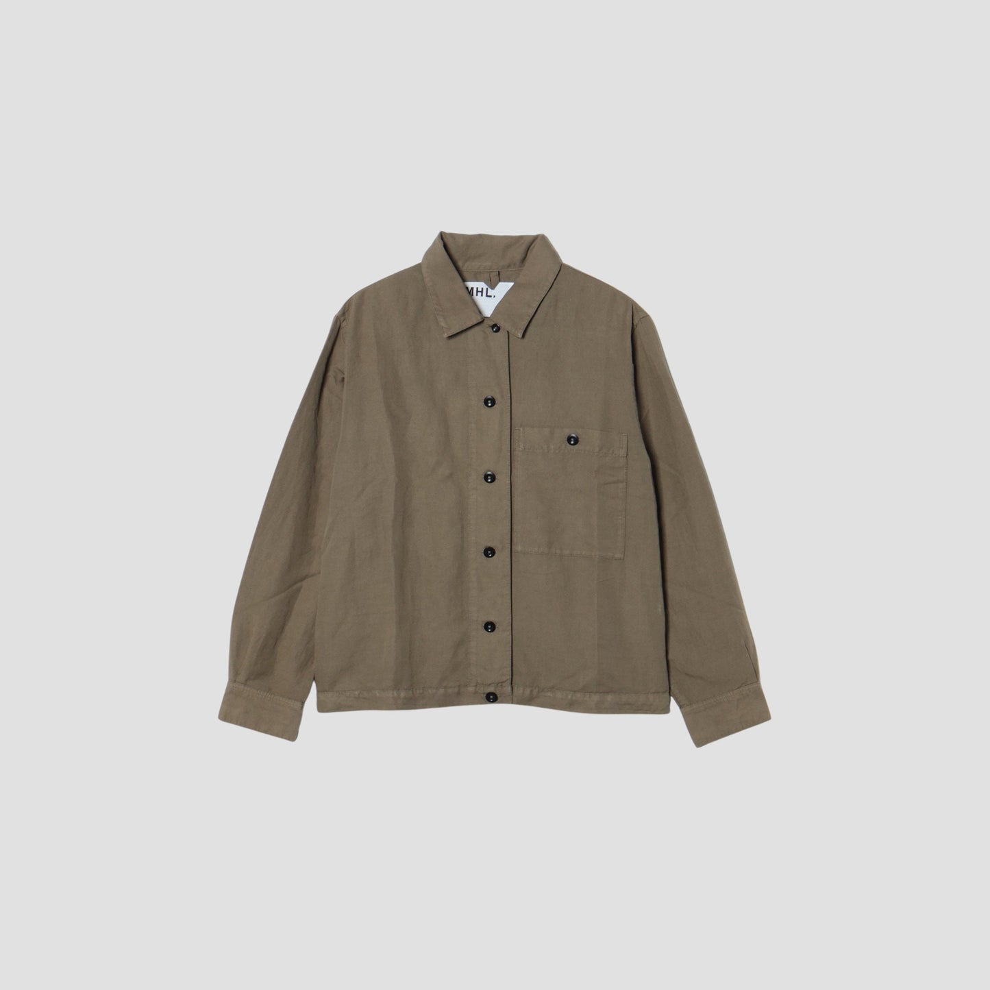 DRY COTTON LINEN TWILL BLOUSON
