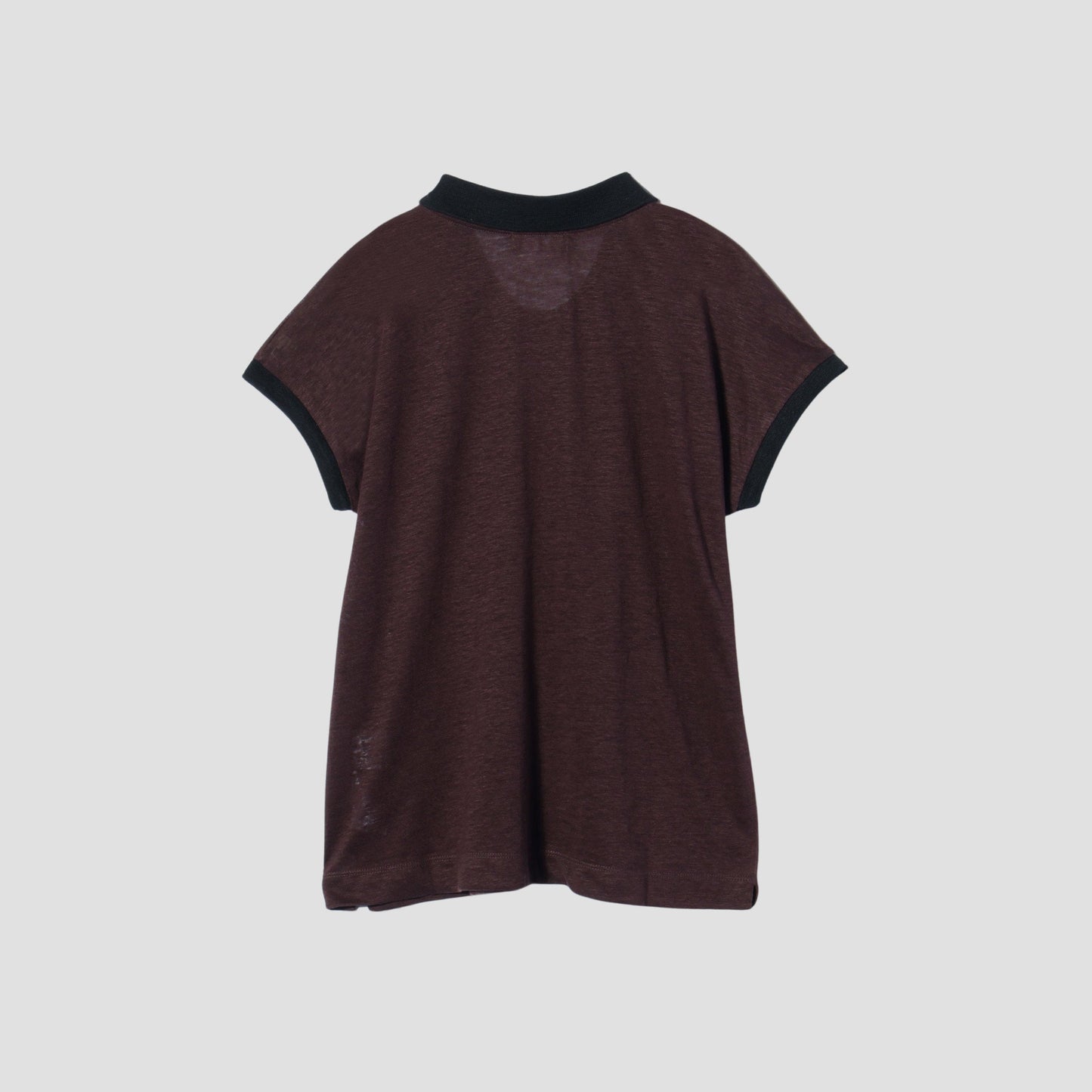 LINEN JERSEY POLO
