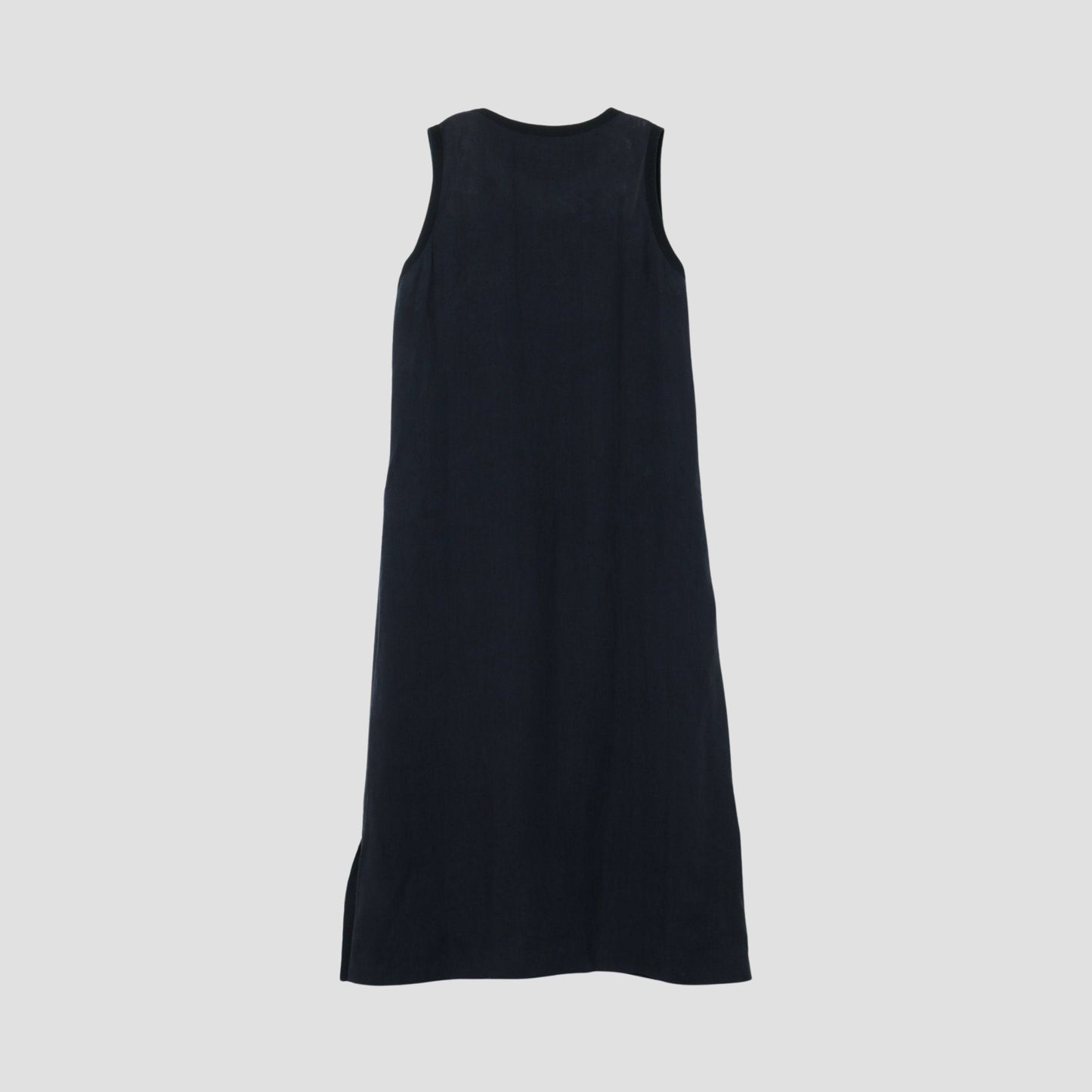 PLAIN WEAVE LINEN DRESS