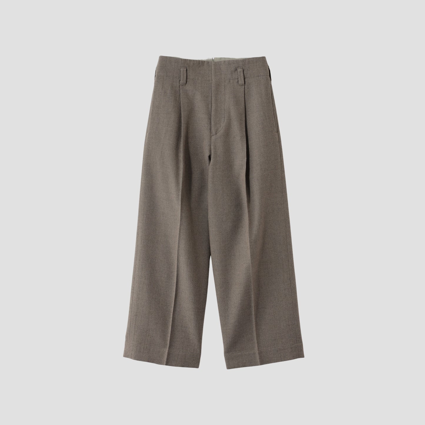LIGHT FLANNEL TROUSERS