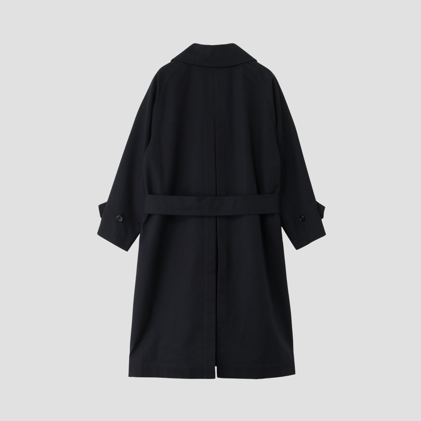 COTTON WOOL SERGE COAT
