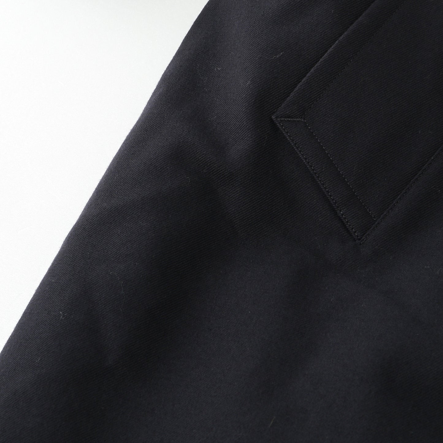 COTTON WOOL SERGE COAT
