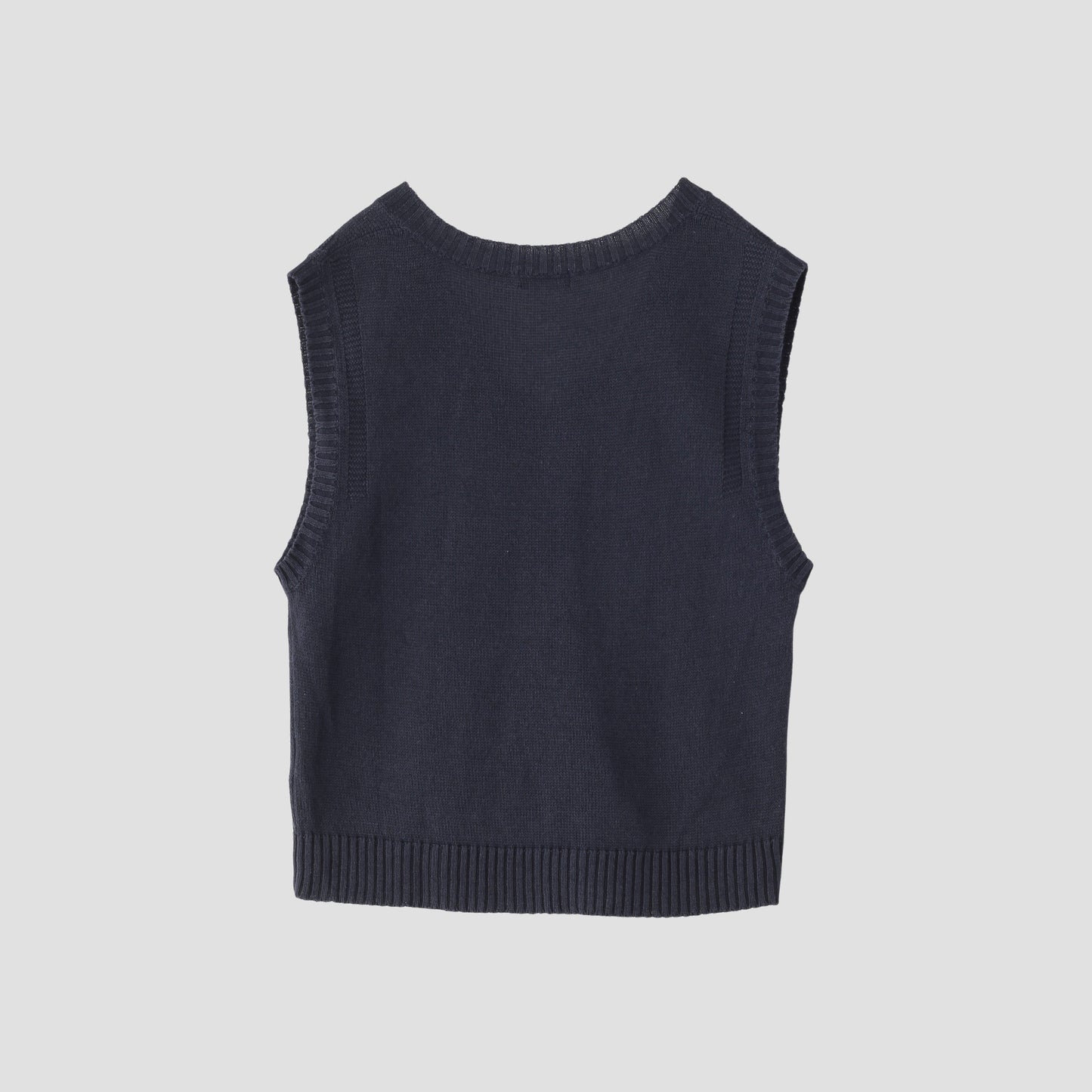 LINEN COTTON SILK SLIPOVER KNIT