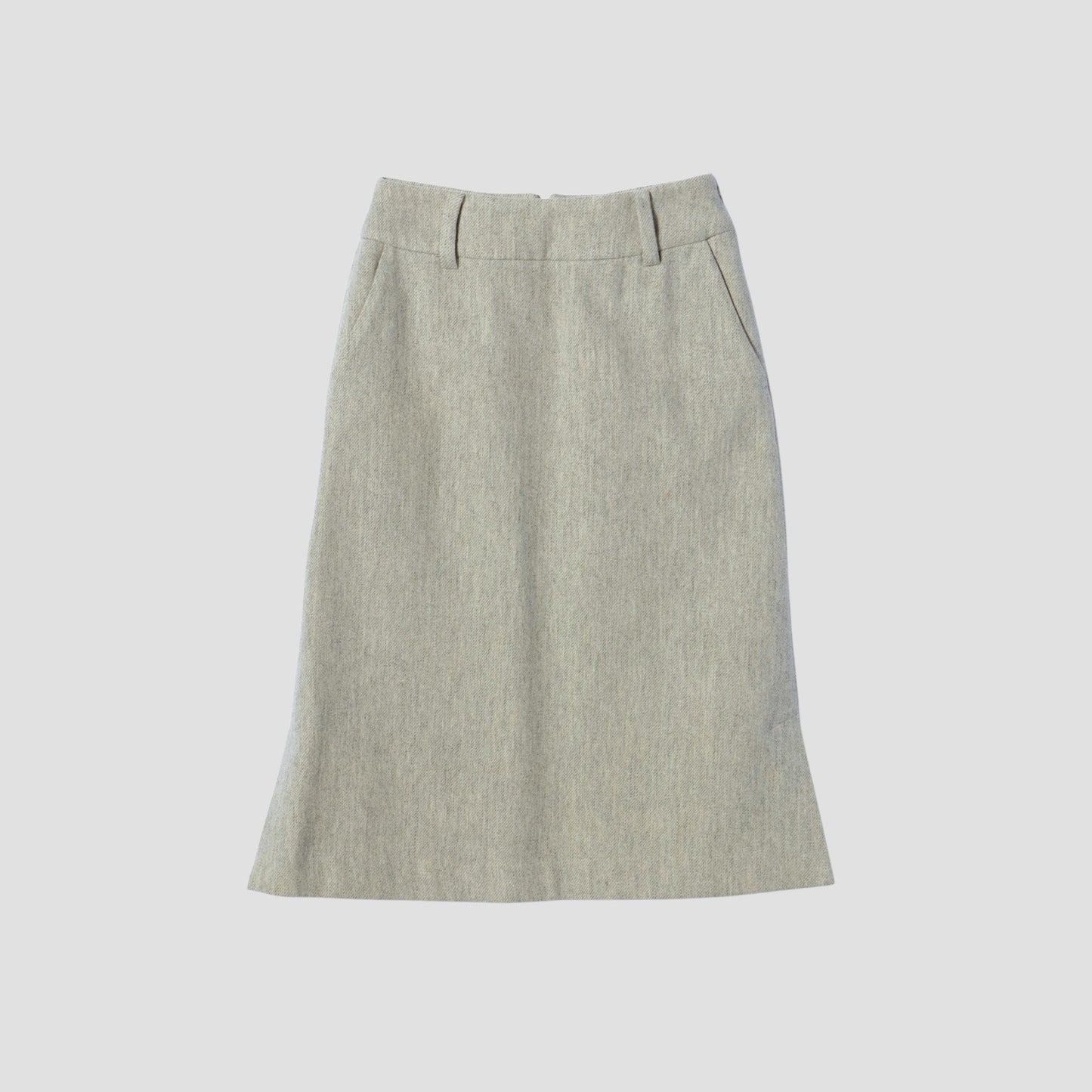 LIGHT BRITISH WOOL SKIRT