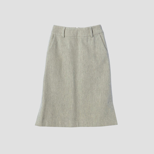 LIGHT BRITISH WOOL SKIRT