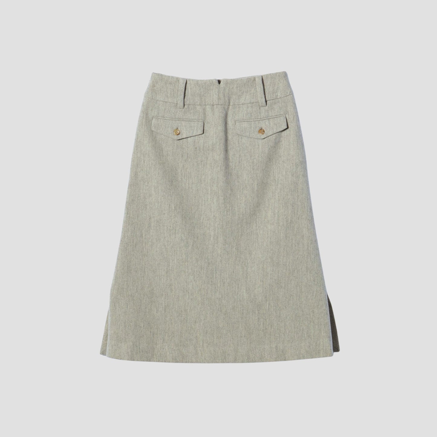 LIGHT BRITISH WOOL SKIRT