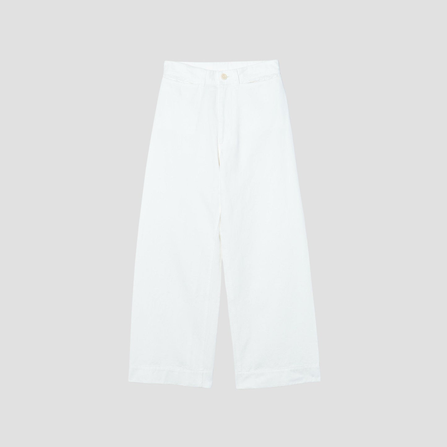 WASHED COTTON DRILL TROUSERS