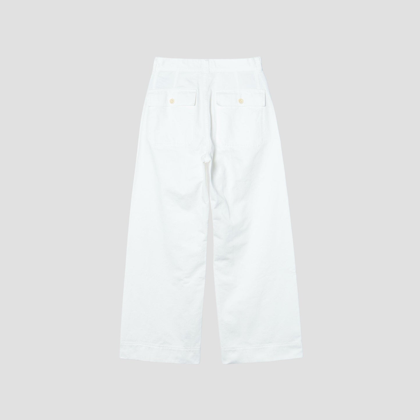 WASHED COTTON DRILL TROUSERS