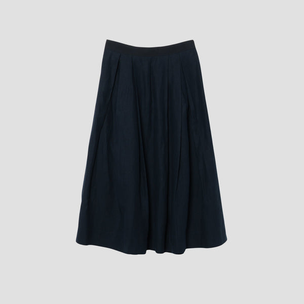 DENSE FINE LINEN SKIRT