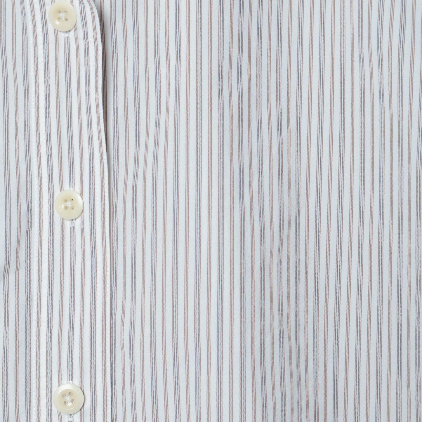 TRAM STRIPE COTTON SHIRT