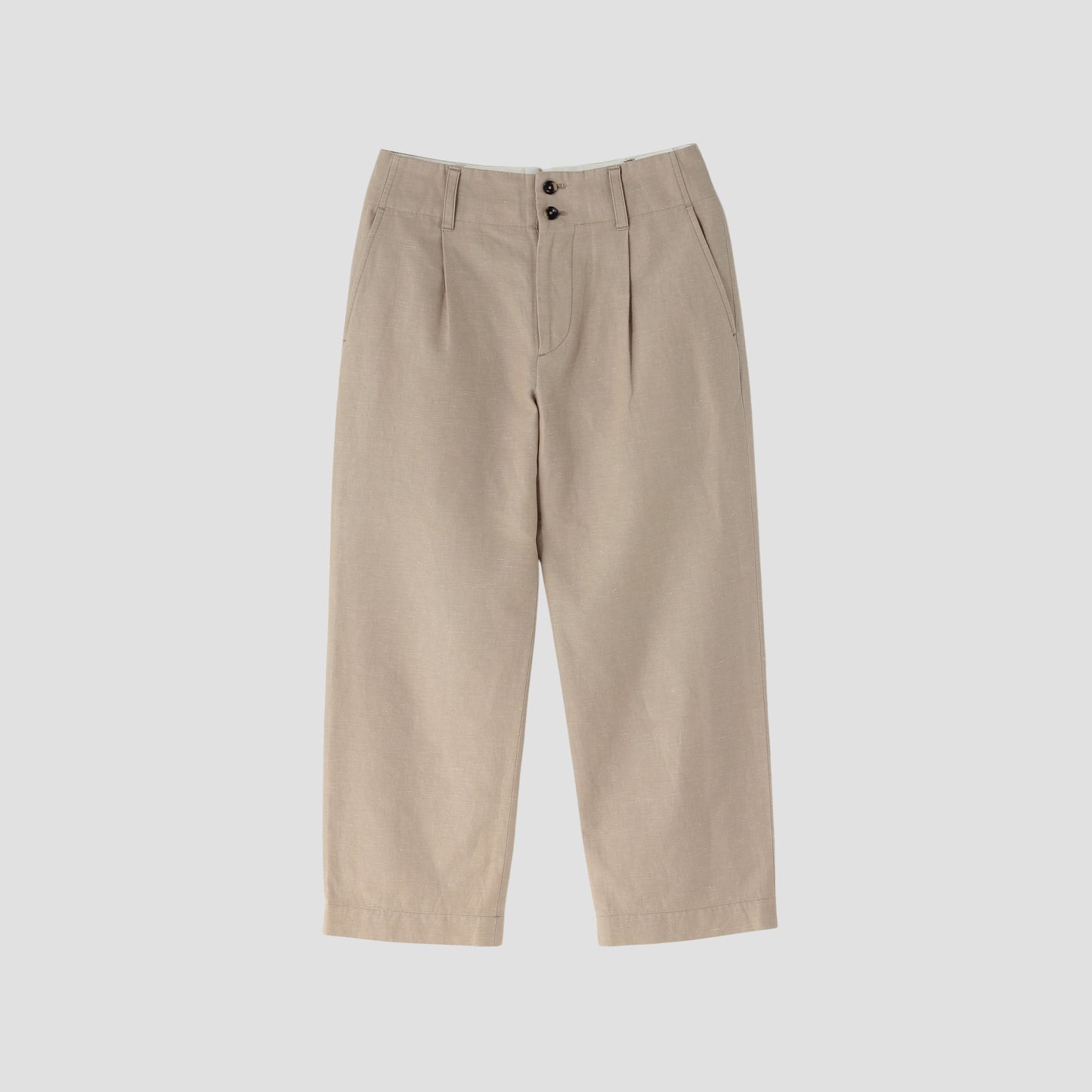 COTTON LINEN TROUSERS