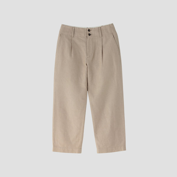 COTTON LINEN TROUSERS