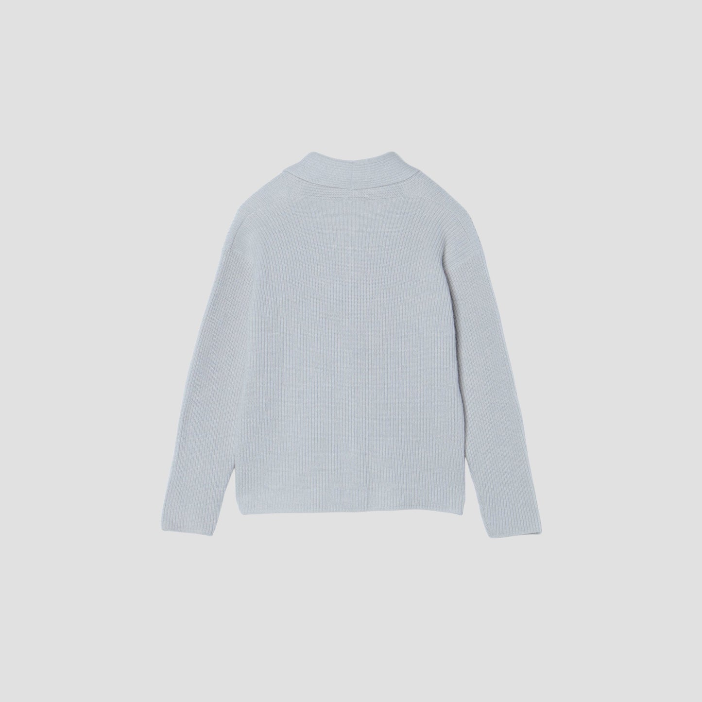 ENGLISH RIB CARDIGAN KNIT