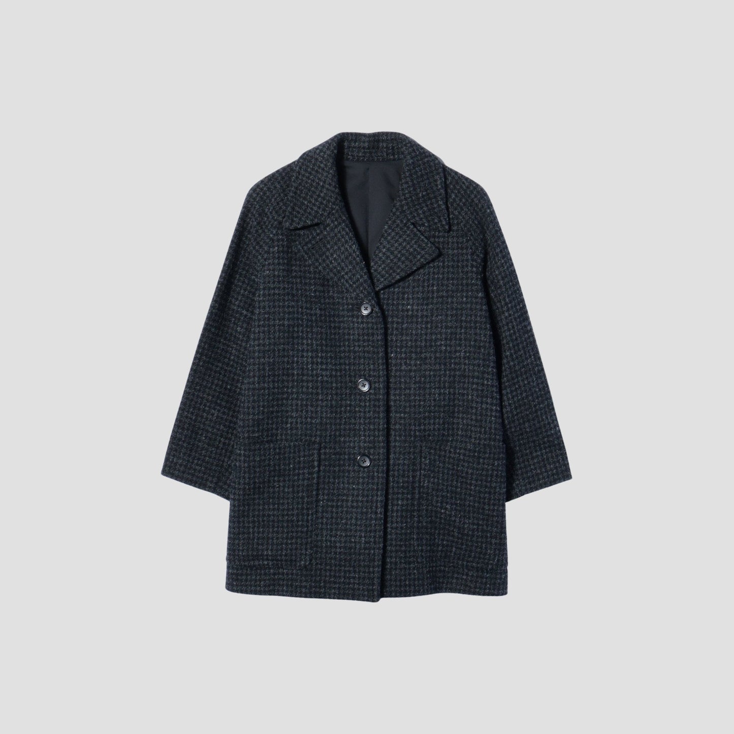 DOGTOOTH HARRIS TWEED COAT