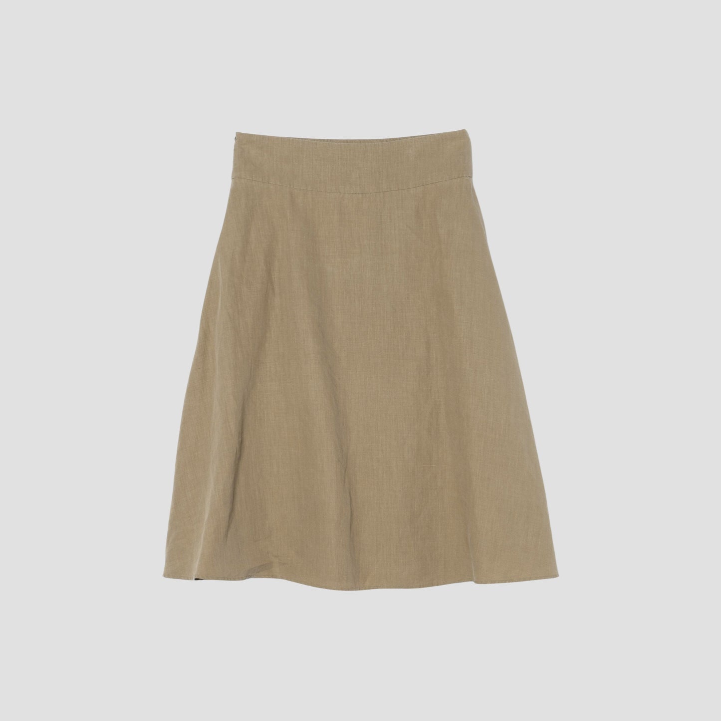 HIGH DENSE LINEN SKIRT