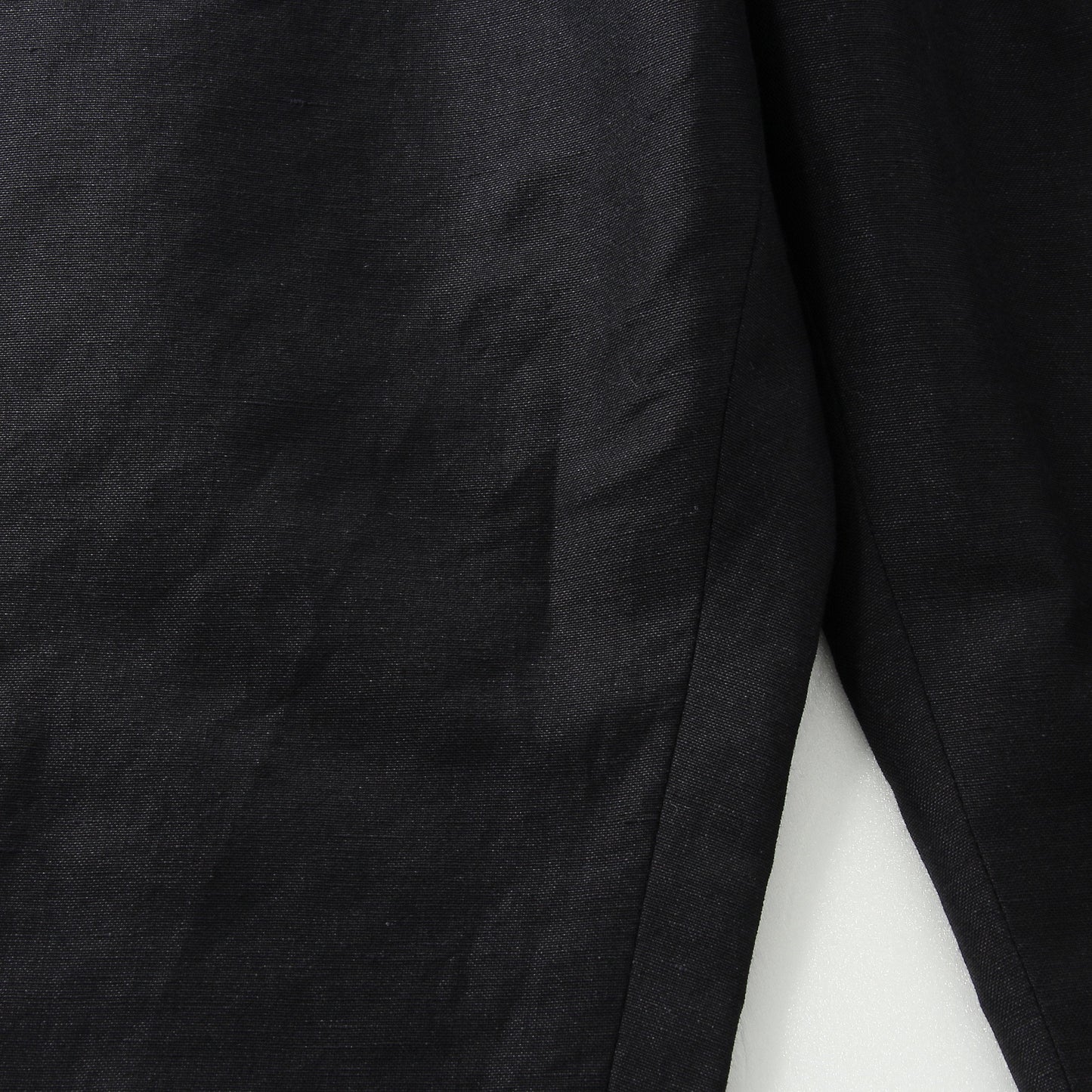 PLAINWEAVE WOOL LINEN TROUSERS