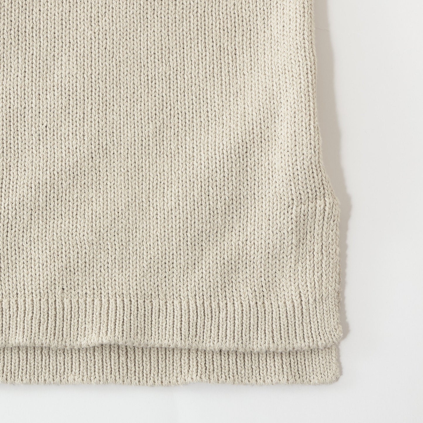 LOW GAUGE COTTON KNIT