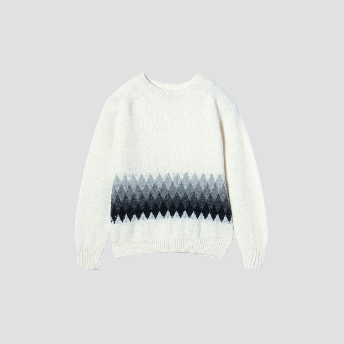 BANDED FAIRISLE KNIT