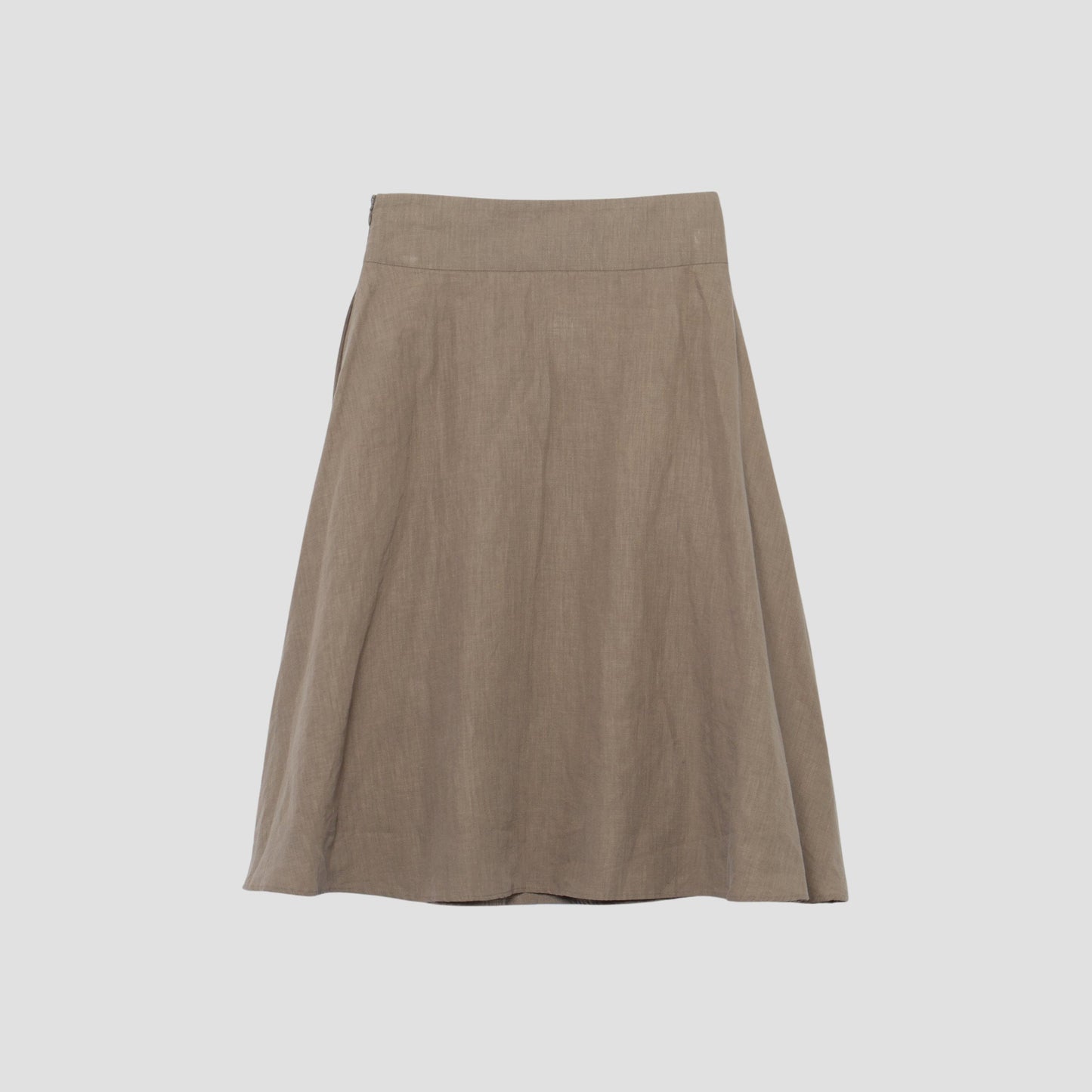 HIGH DENSE LINEN SKIRT