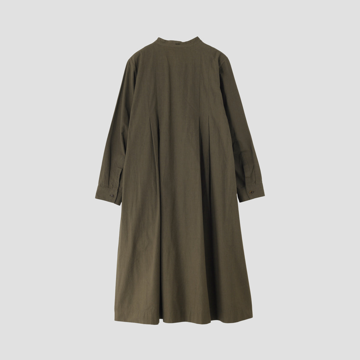 STIFF COTTON POPLIN DRESS
