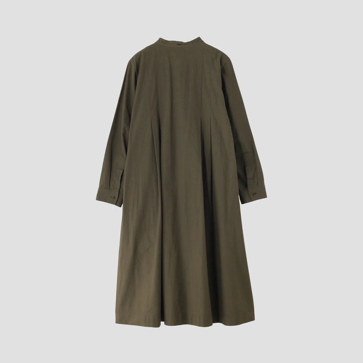 STIFF COTTON POPLIN DRESS