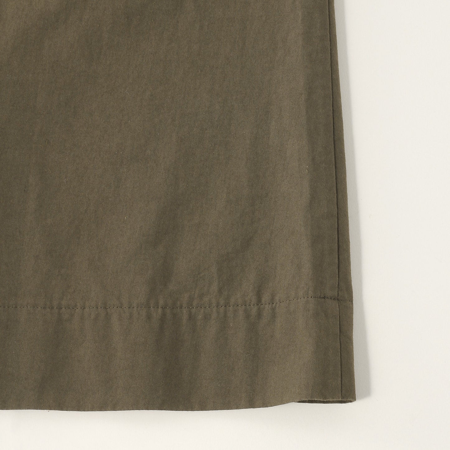 STIFF COTTON POPLIN DRESS