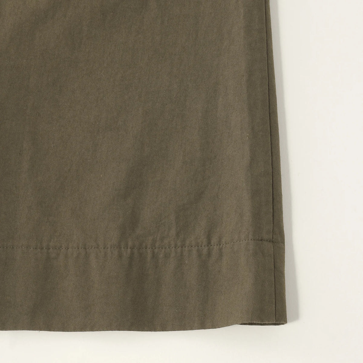 STIFF COTTON POPLIN DRESS