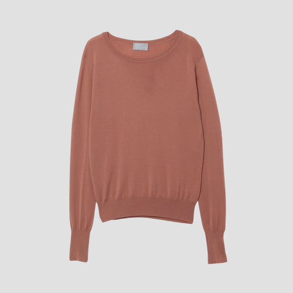 RELAXED CREW NECK JUMPER KNIT