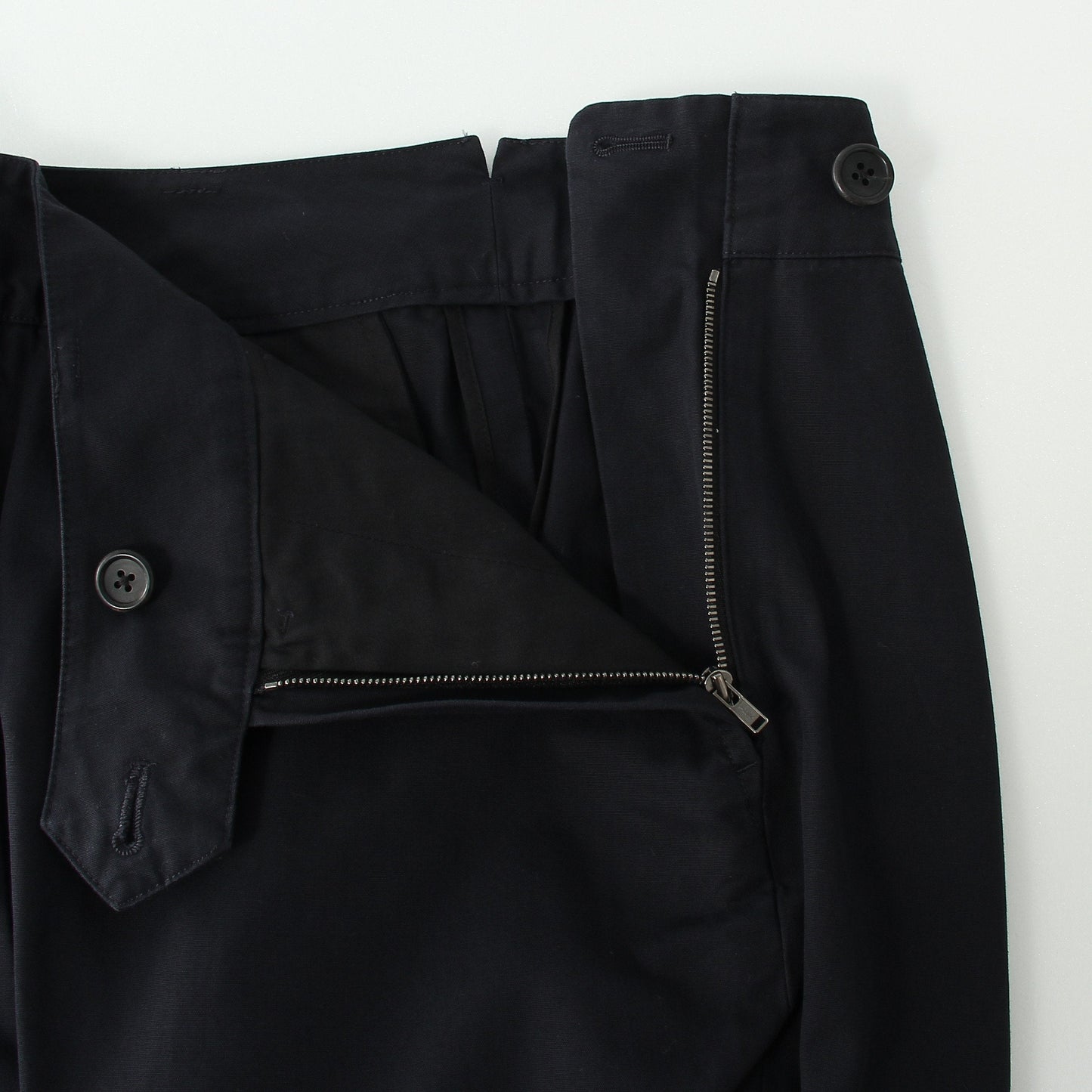 ORGANIC COTTON OXFORD TROUSERS