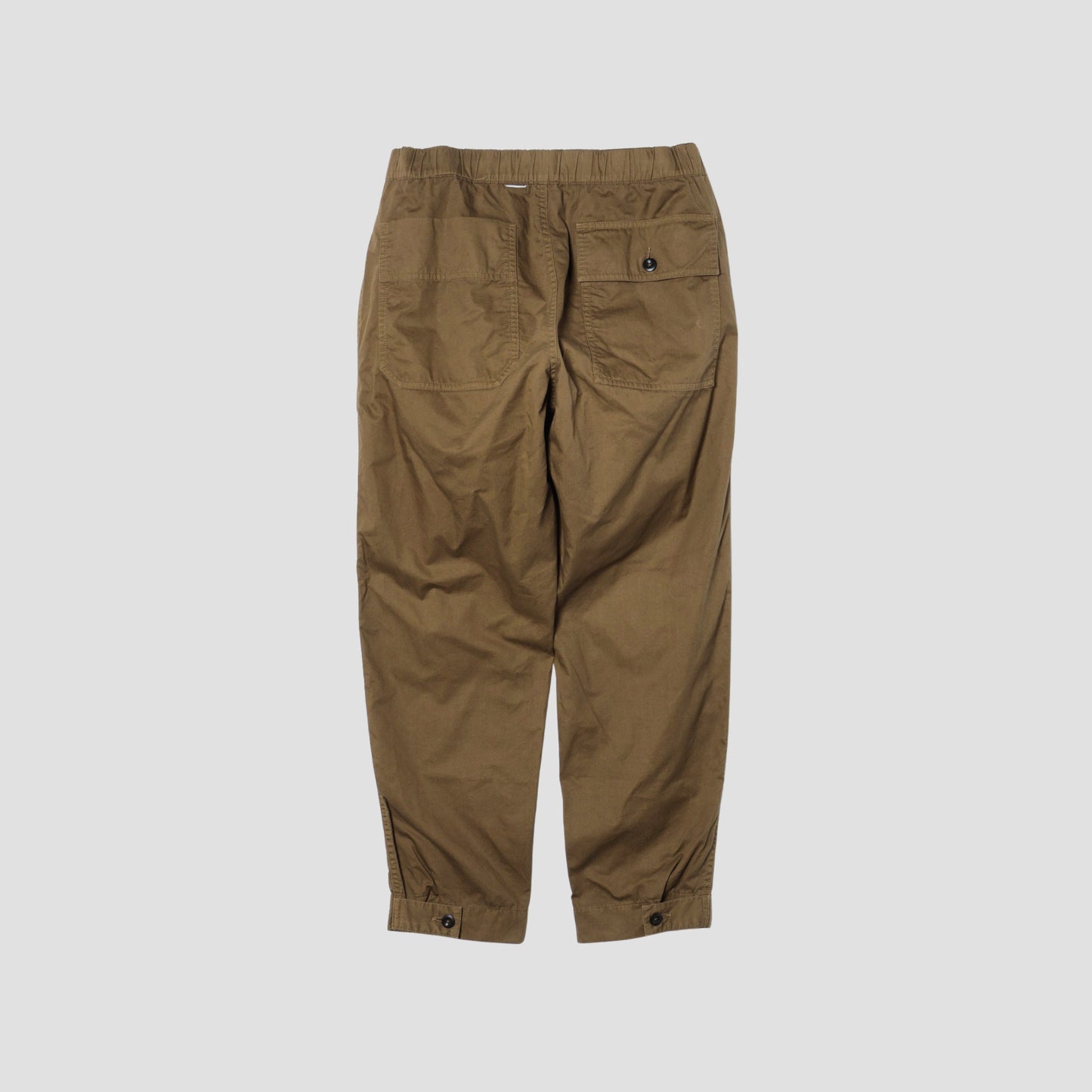 SUPERFINE COTTON TWILL TROUSERS
