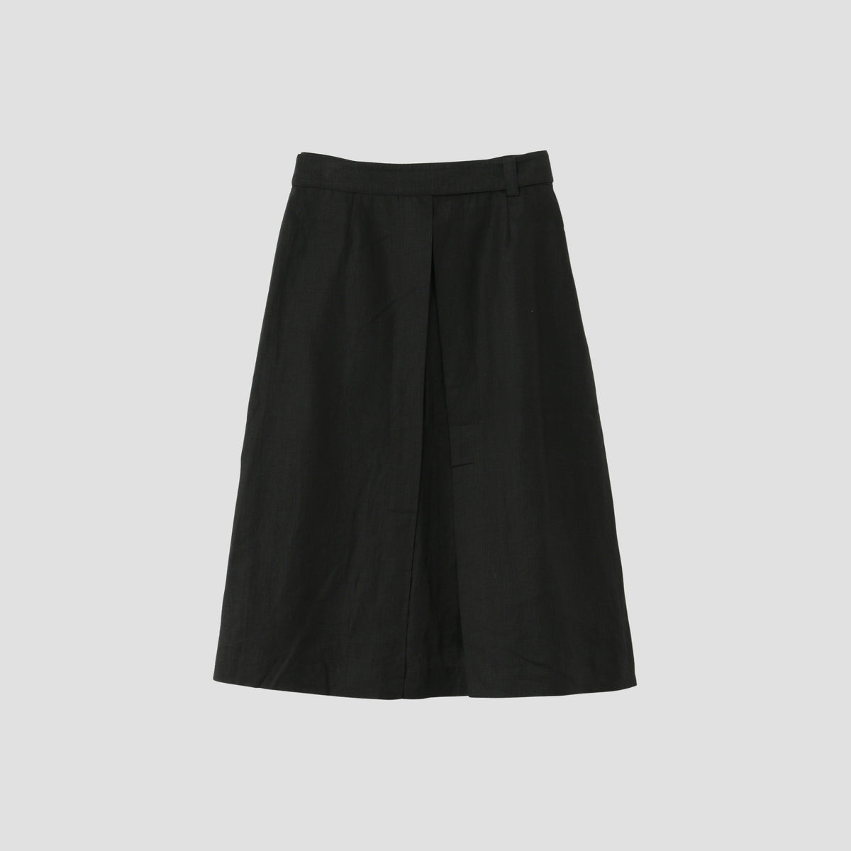 SHIRTING LINEN SKIRT