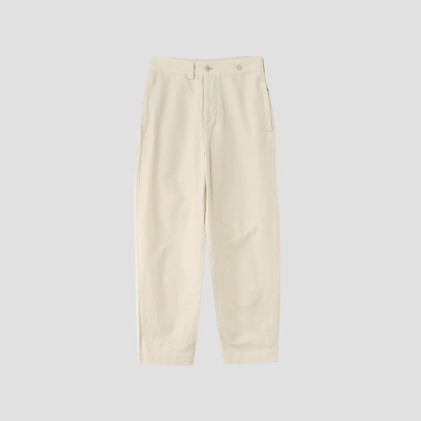 GARMENT DYE CANVAS TROUSERS