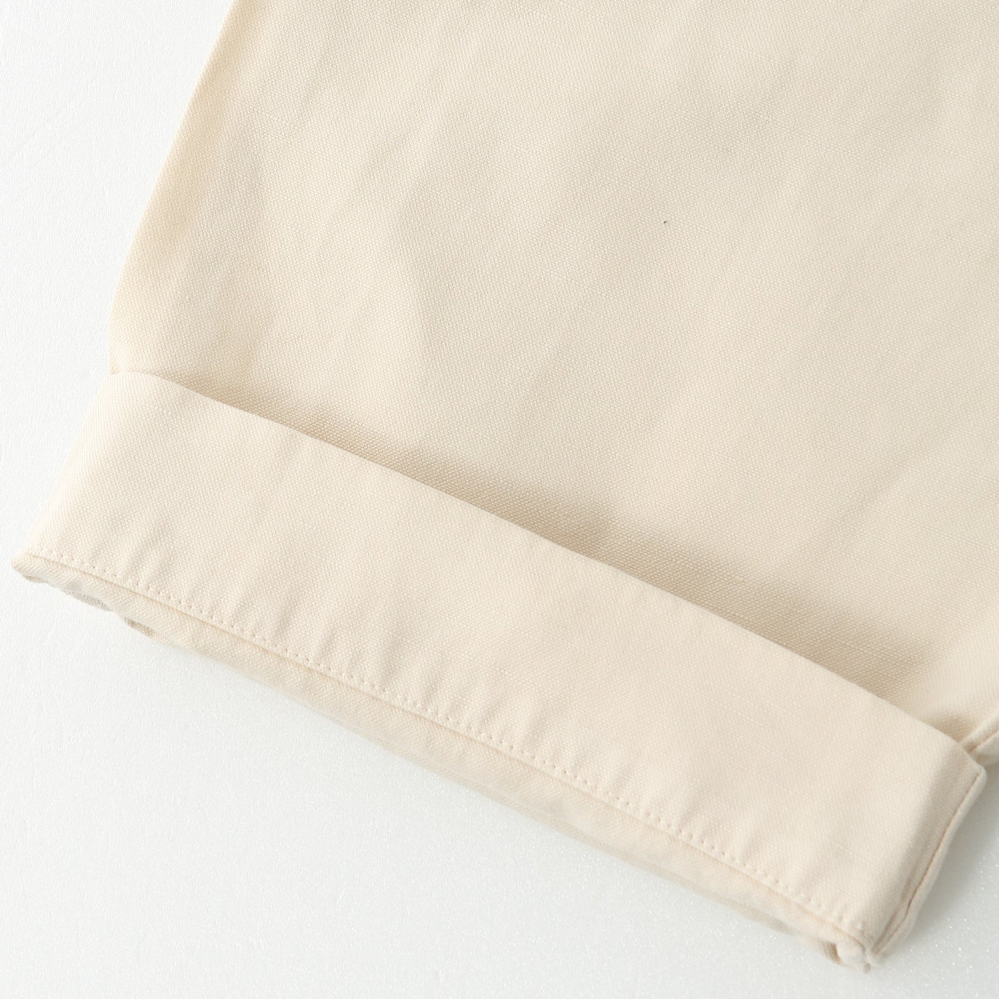 GARMENT DYE CANVAS TROUSERS
