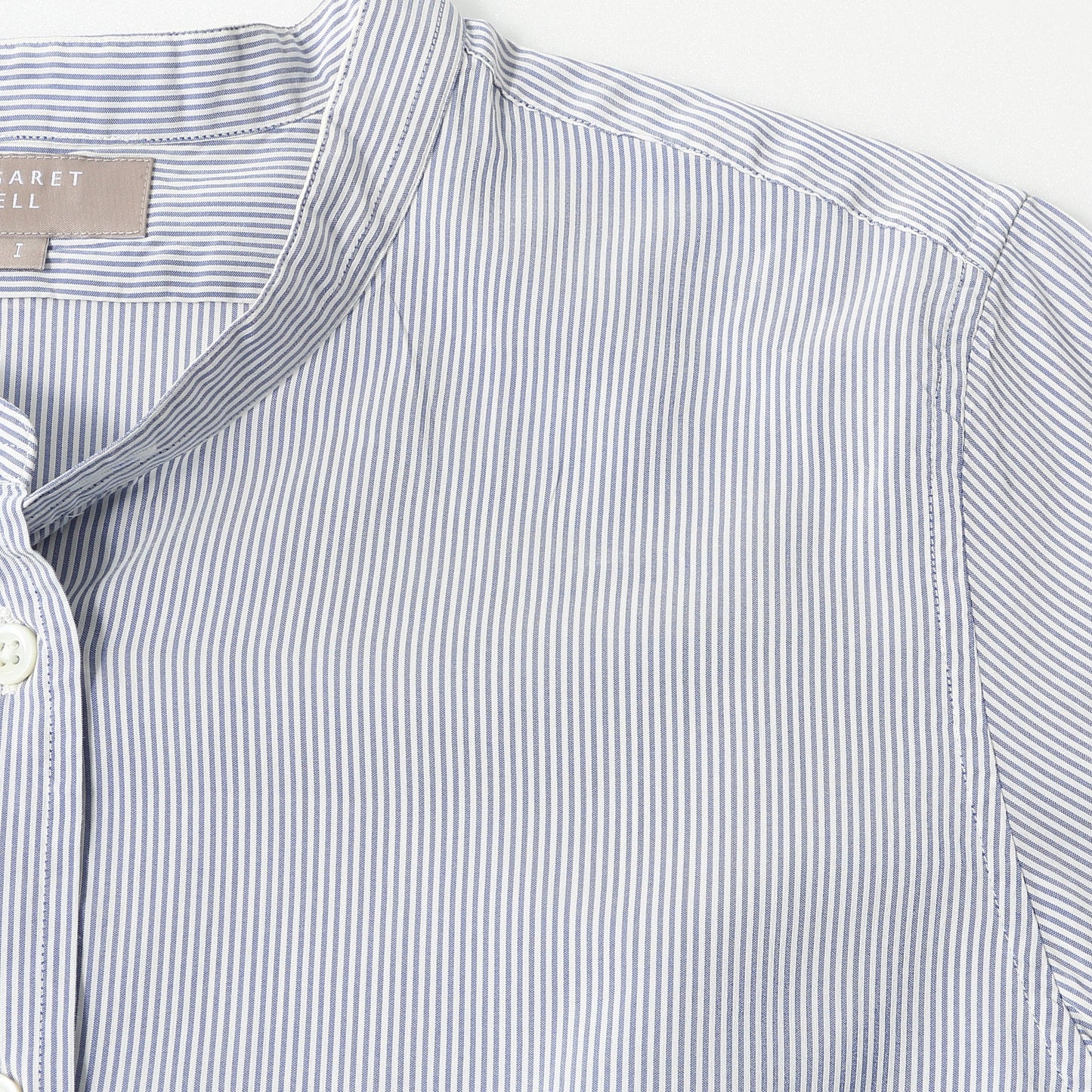 STRIPE SILK COTTON SHIRT