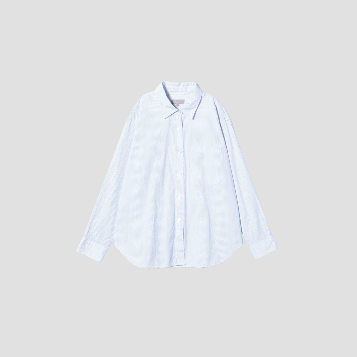 BLUE STRIPE COTTON SHIRT