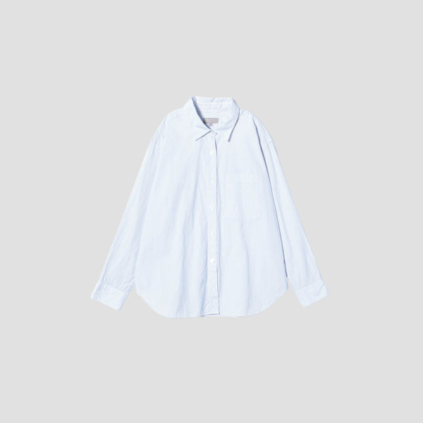 BLUE STRIPE COTTON SHIRT