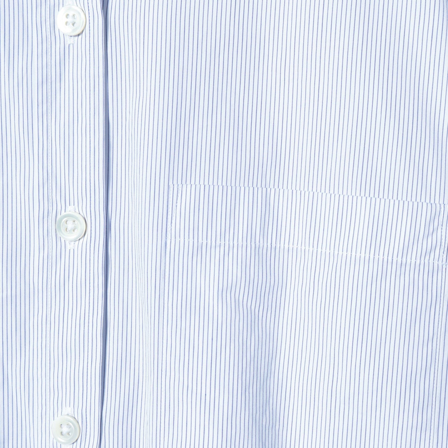 BLUE STRIPE COTTON SHIRT