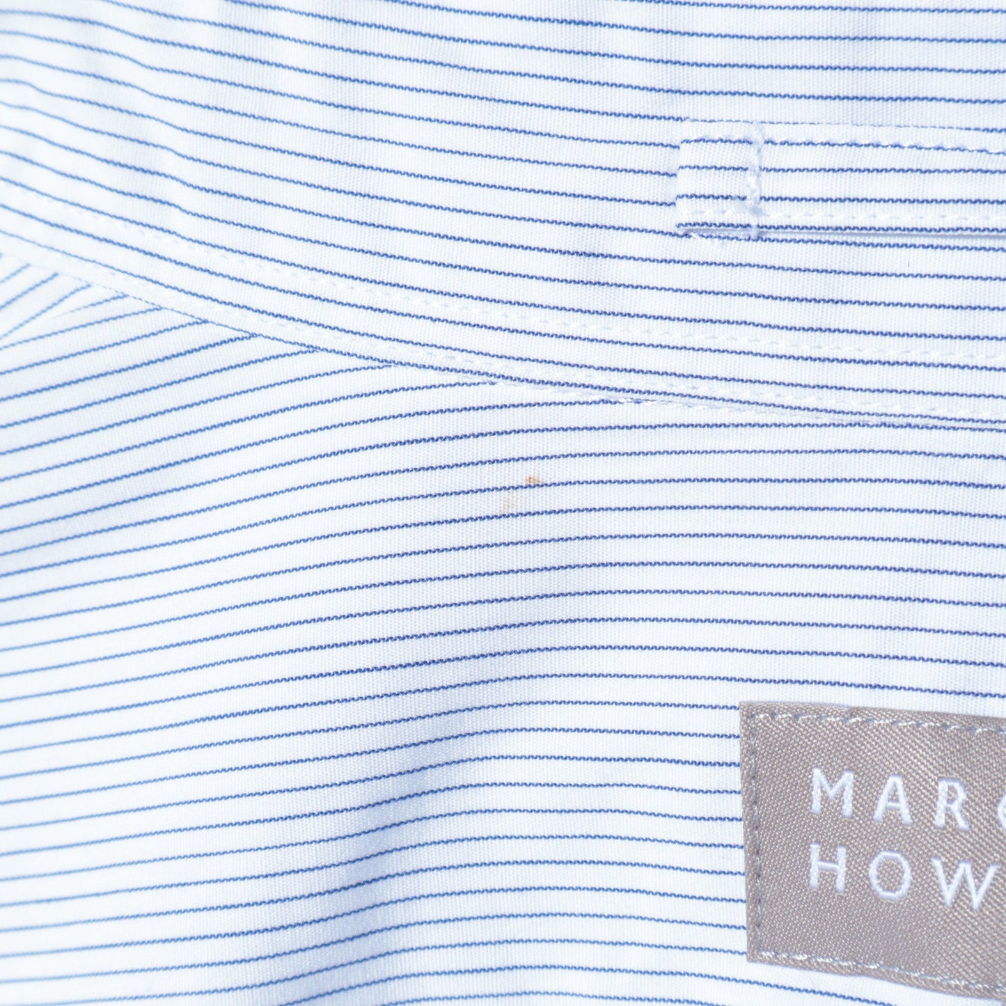 BLUE STRIPE COTTON SHIRT