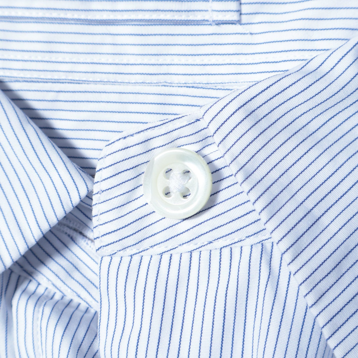 BLUE STRIPE COTTON SHIRT