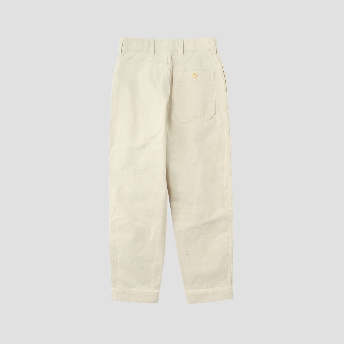 NATURAL DENIM TROUSERS