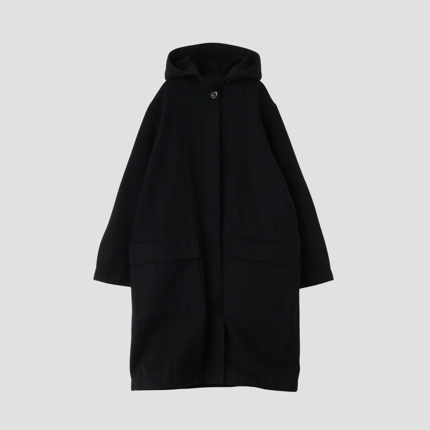 LIGHT WOOL MELTON COAT