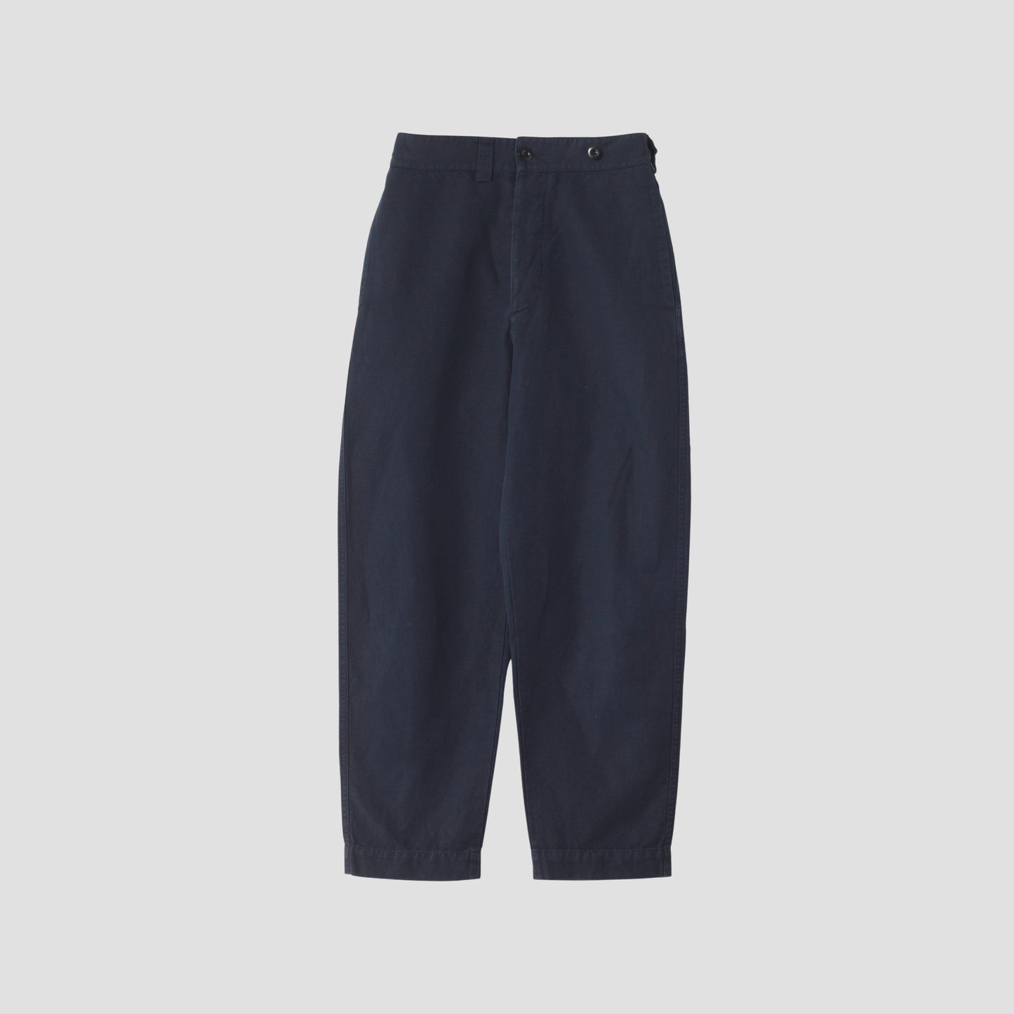 GARMENT DYE CANVAS TROUSERS