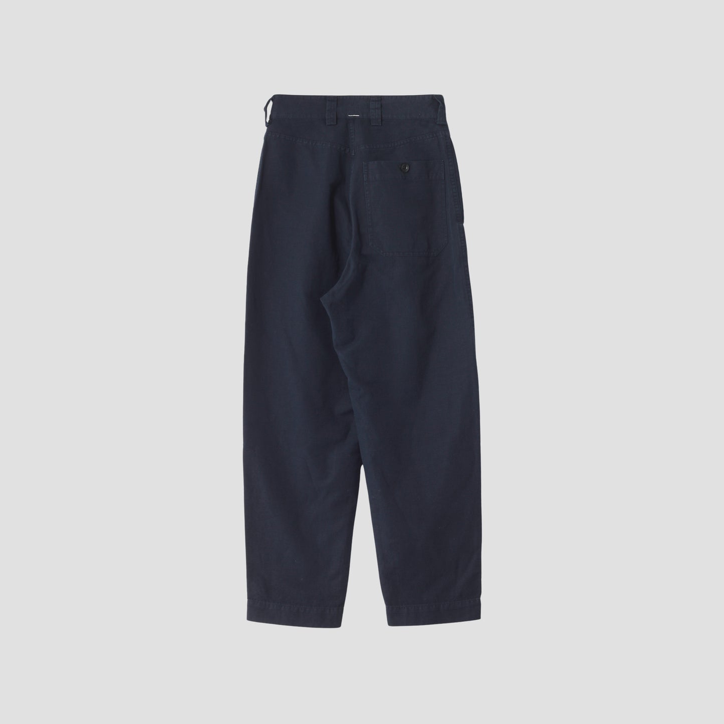 GARMENT DYE CANVAS TROUSERS