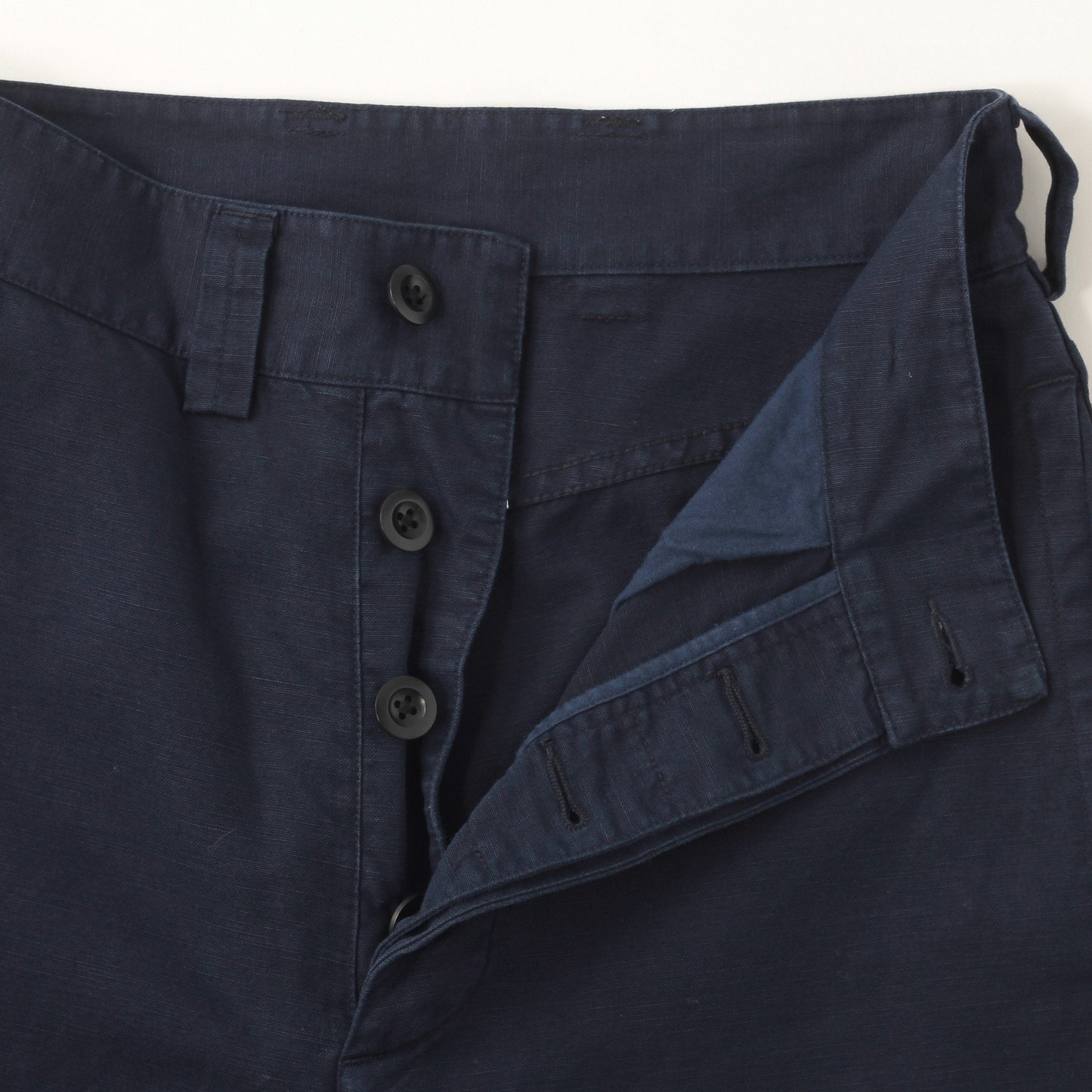GARMENT DYE CANVAS TROUSERS