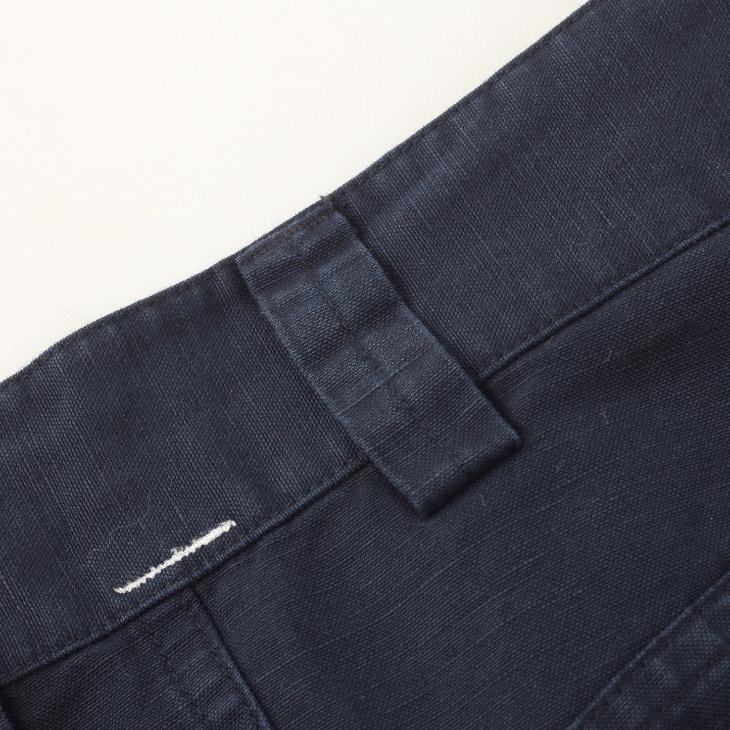 GARMENT DYE CANVAS TROUSERS
