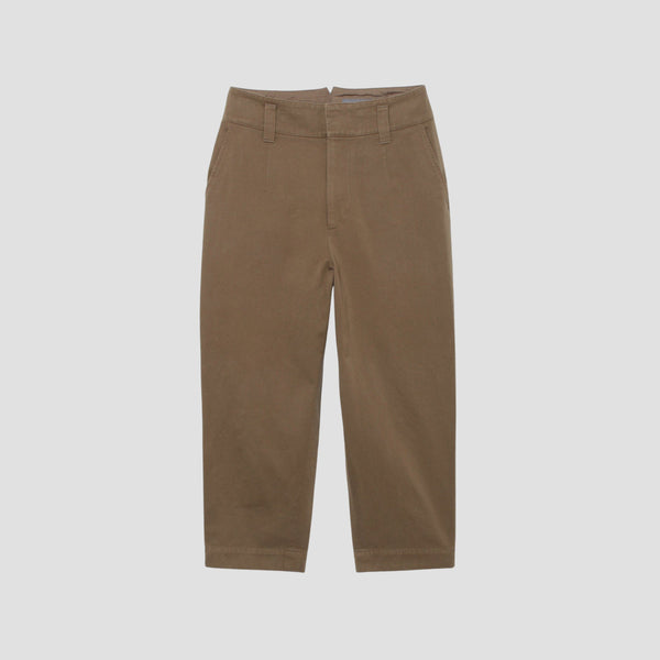 COTTON TWILL TROUSERS