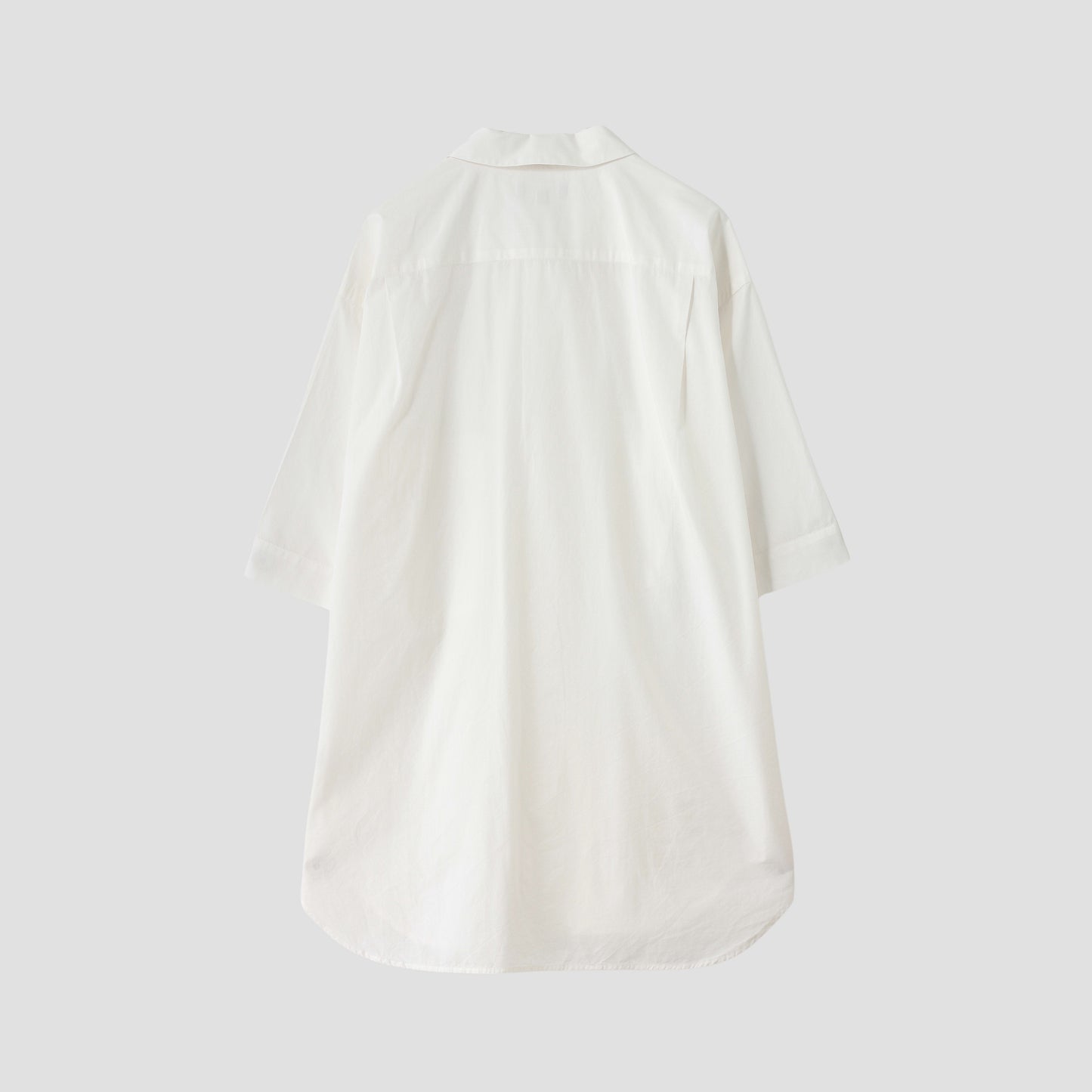 FINE COMPACT COTTON POPLIN SHIRT