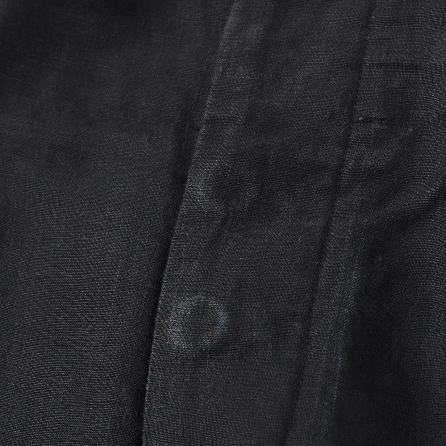 BLACK DENIM TROUSERS