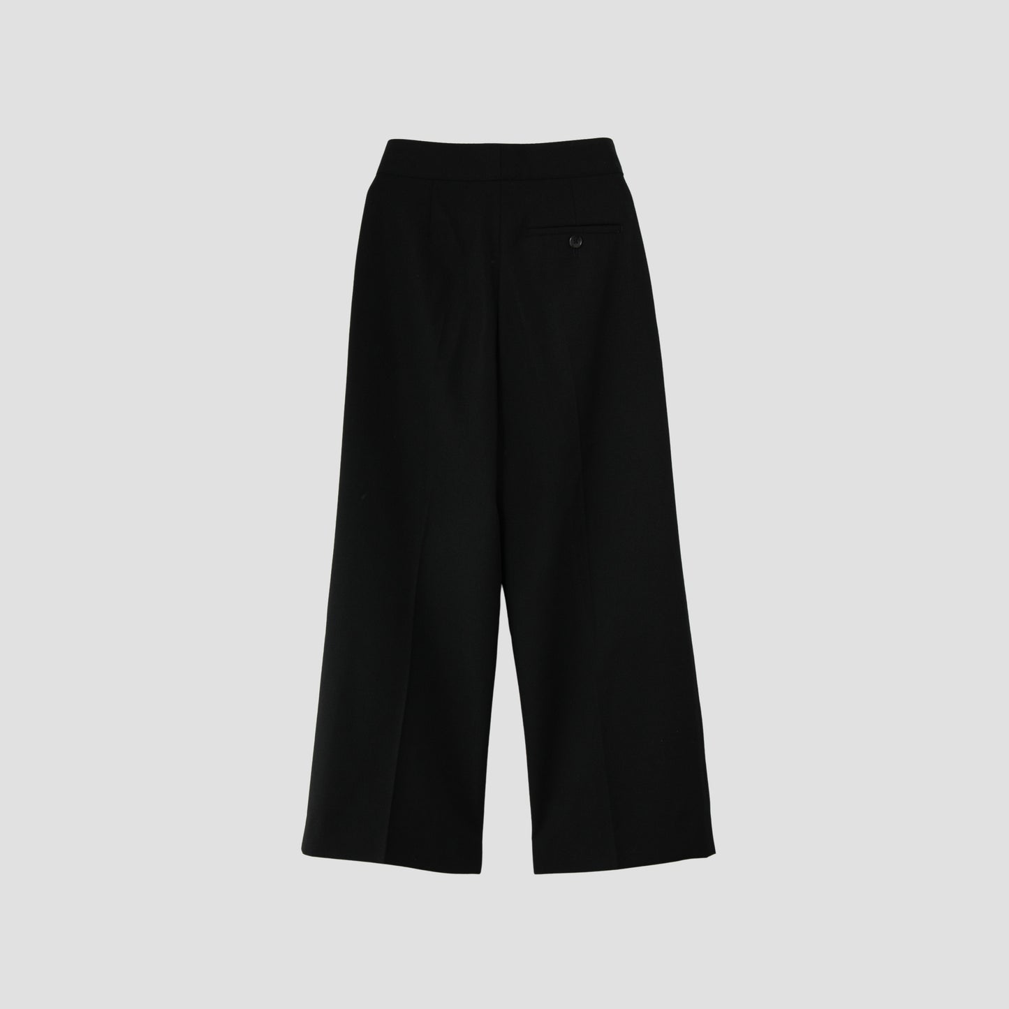 WOOL GABARDINE TROUSERS